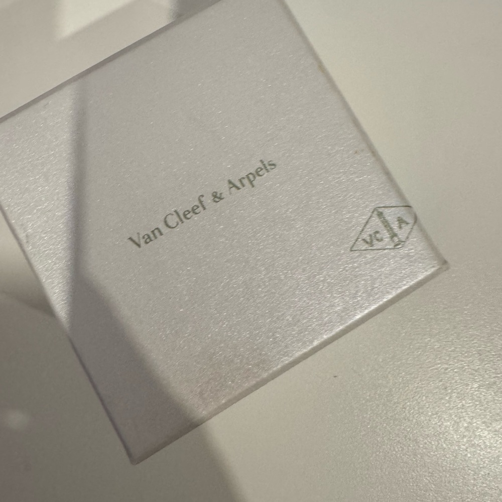 Van Cleef & Arpels White Jewelry Box